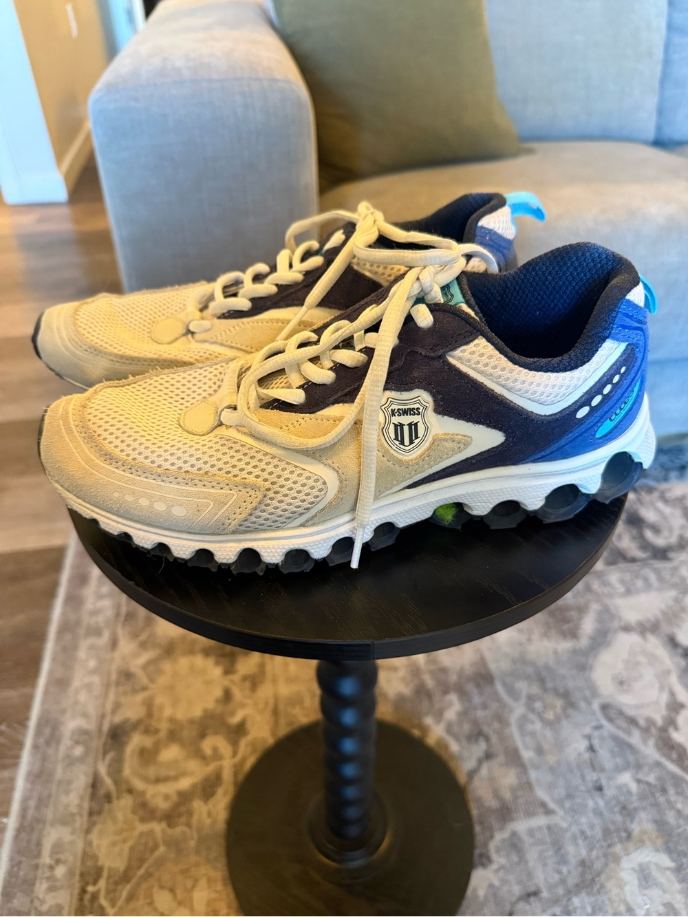 K-Swiss Womens Tubes Trail 200 Lace Up Athletic Sneakers Casual Shoes SZ 9